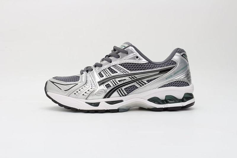 ASICS Unisex GEL-Kayano 14 "Piedmont Grey / Metal" (Grey Silver Black Edition)
