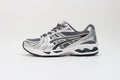 ASICS Unisex GEL-Kayano 14 "Piedmont Grey / Metal" (Grey Silver Black Edition)