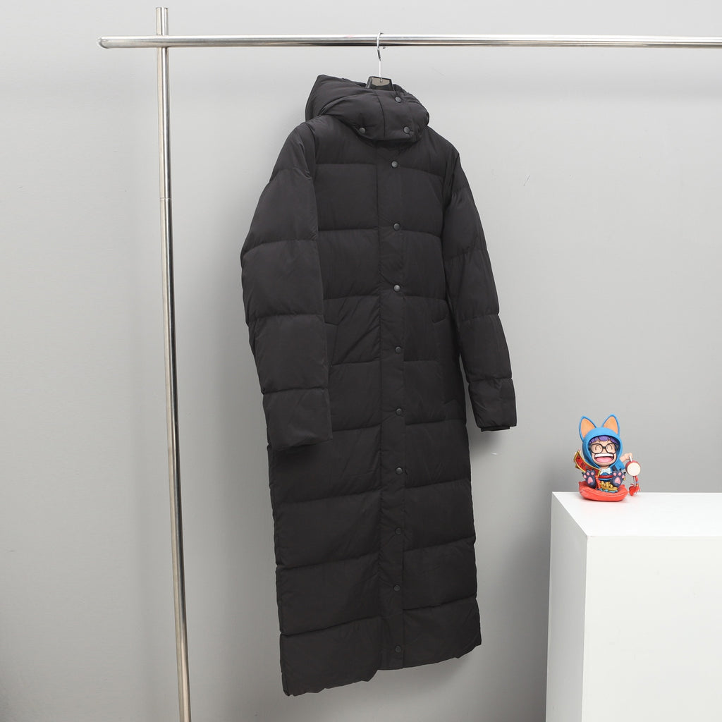 lululemon Women's Wunder Puff Water-Repellent Long Down Parka in Black