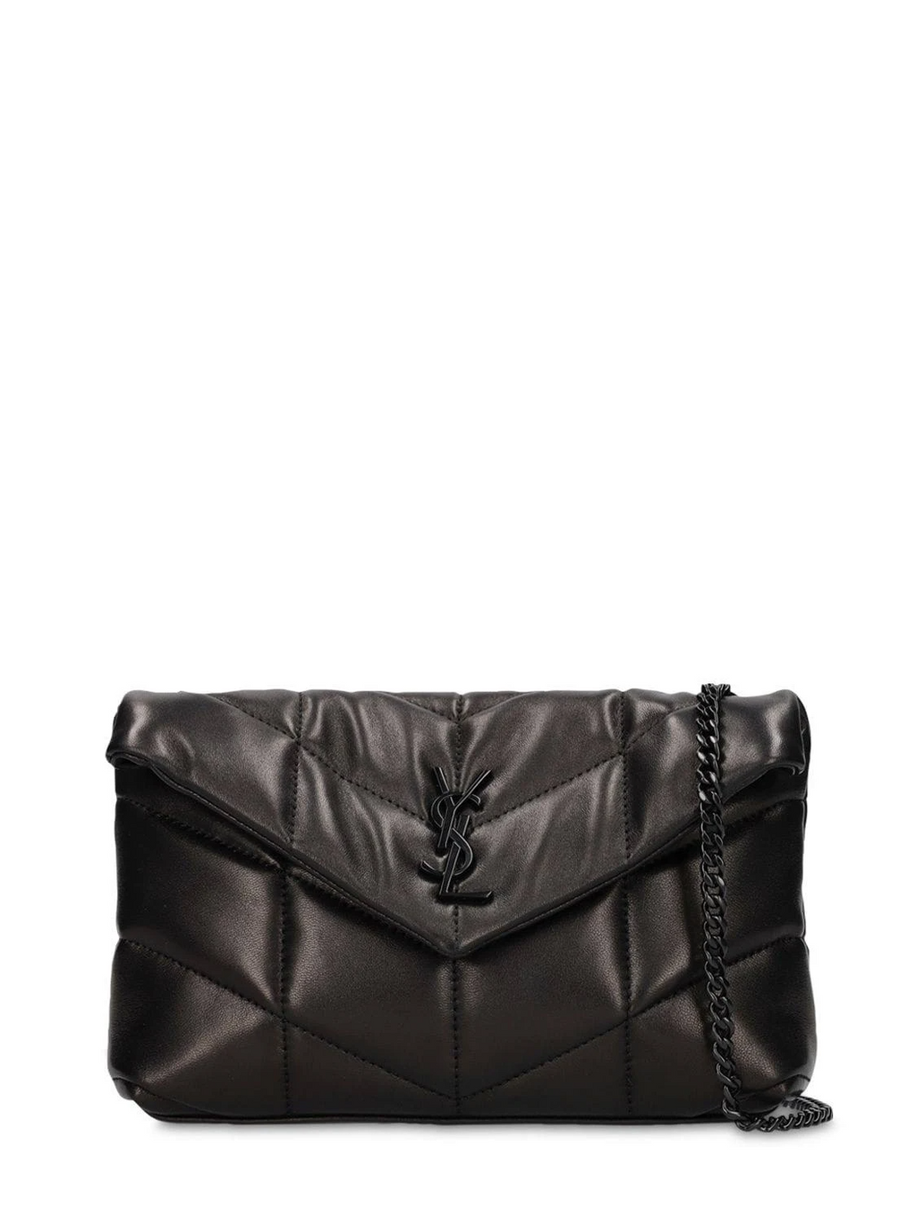 Y Puffer Toy Bag in Quilted Lambskin