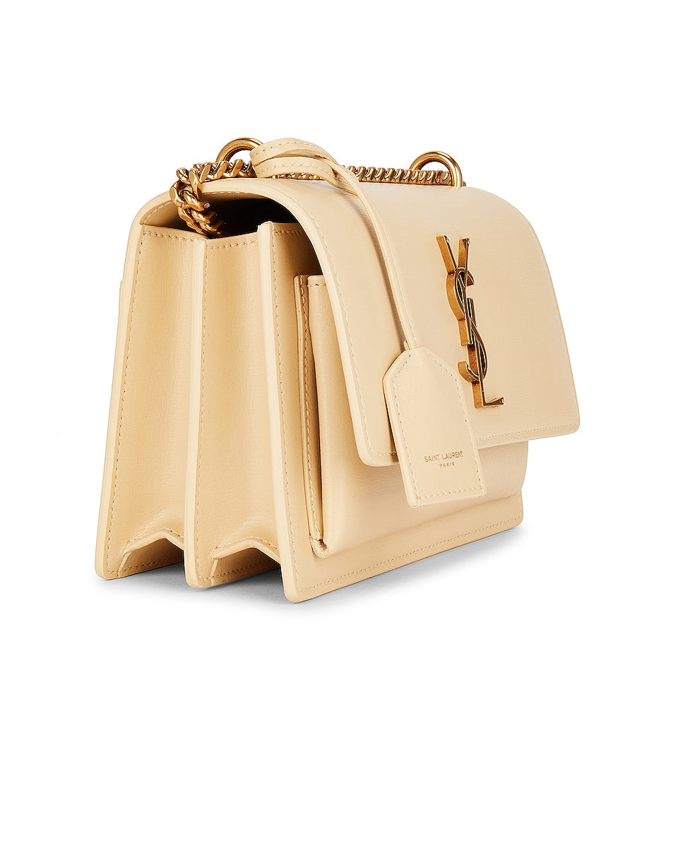 Y Sunset Small Chain Bag in Smooth Leather