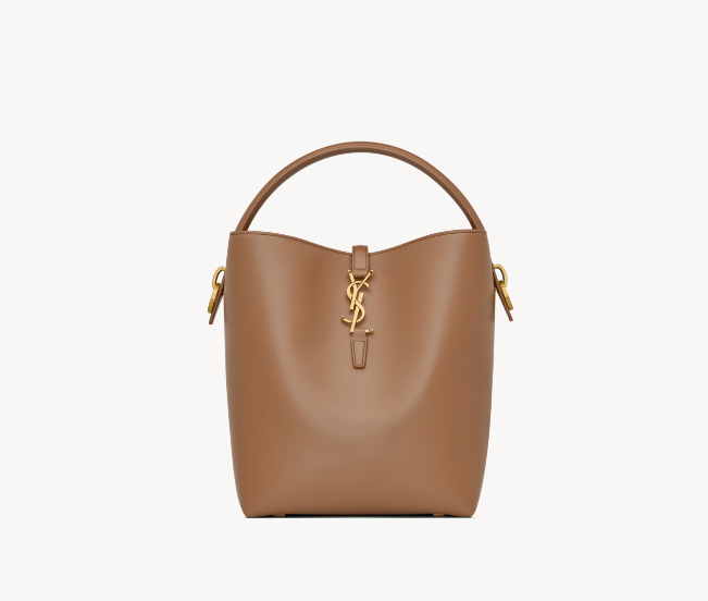 Y LE 37 IN SHINY LEATHER BAG
