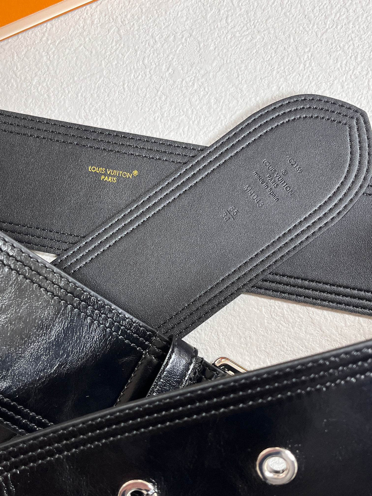 Louis Vuitton Trench 65mm Wide Belt