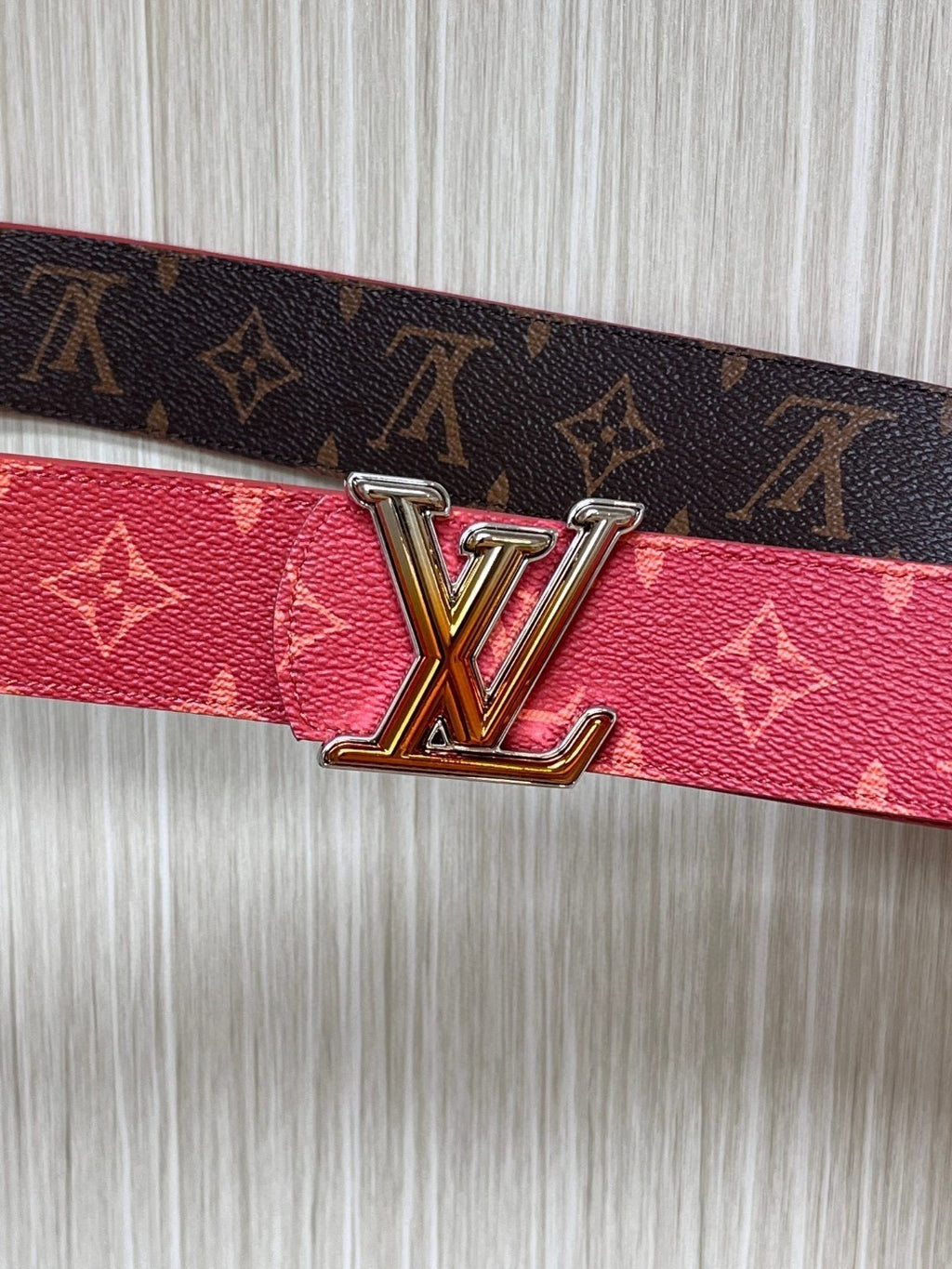 Louis Vuitton LV Initiales Monogram Solar 40mm Reversible Belt