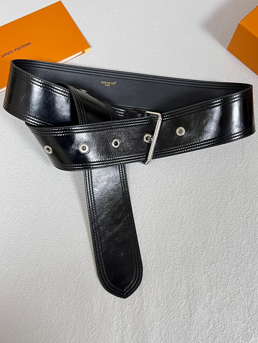 Louis Vuitton Trench 65mm Wide Belt