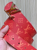 Louis Vuitton LV Initiales Monogram Solar 40mm Reversible Belt