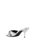 Balenciaga Metallic leather Mules