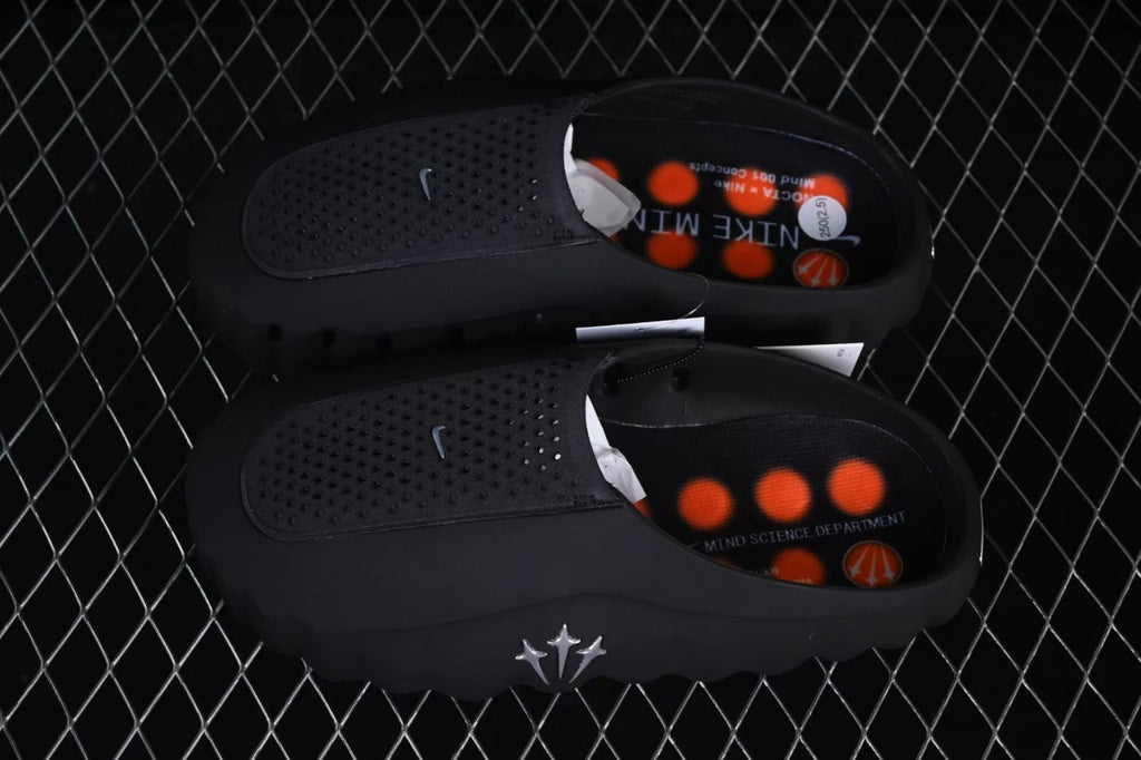 Nike x Fragment x Chrome Mind 001 Cronos Black Orange New HY5028-002