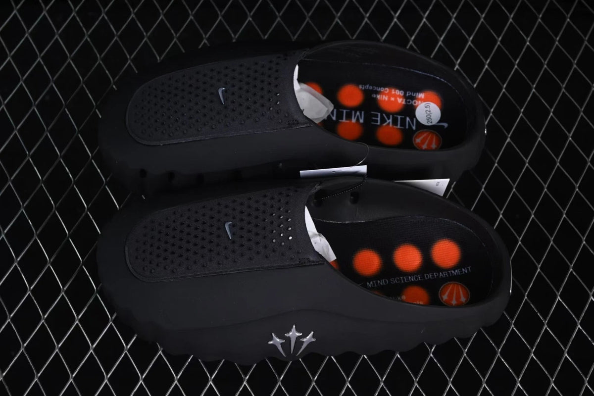 Nike x Fragment x Chrome Mind 001 Cronos Black Orange New HY5028-002