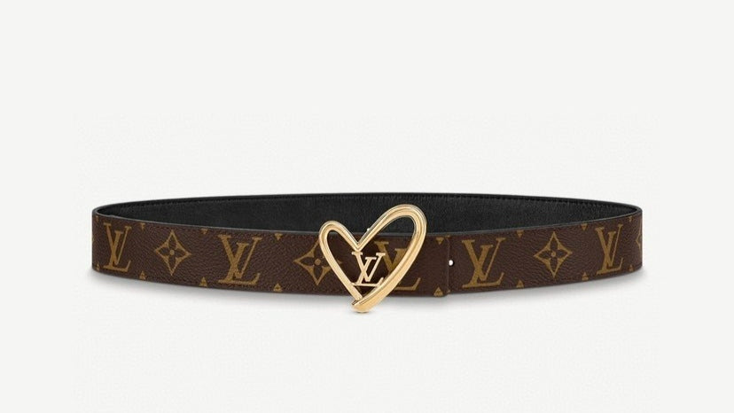 Louis Vuitton Fall In Love Reversible Belt Monogram 30MM