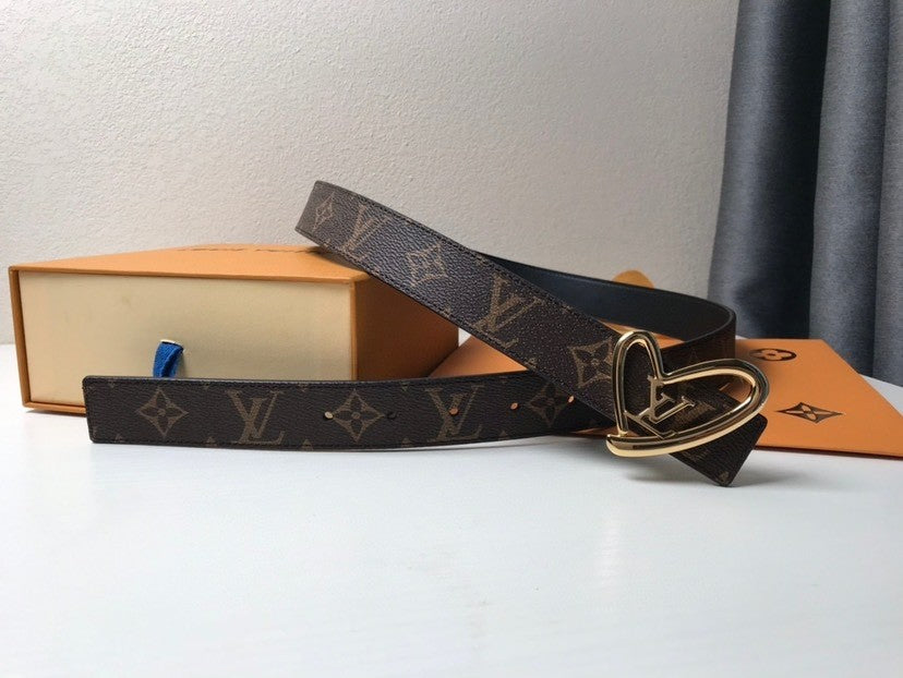 Louis Vuitton Fall In Love Reversible Belt Monogram 30MM