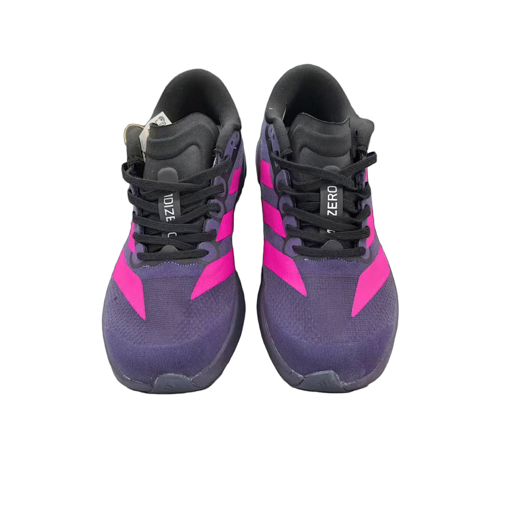 adidas Unisex Adizero Evo SL Aurora Black / Shock Pink / Lucid Tangerine