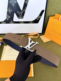 Louis Vuitton LV Initiales 40MM Reversible Belt Khaki Taupe