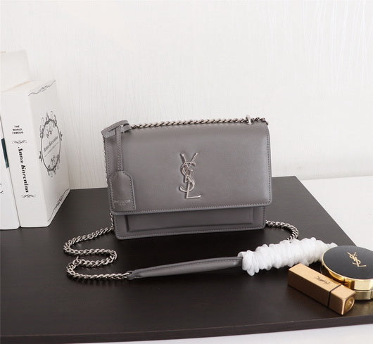 Y Sunset Medium in Smooth Leather �C Grey
