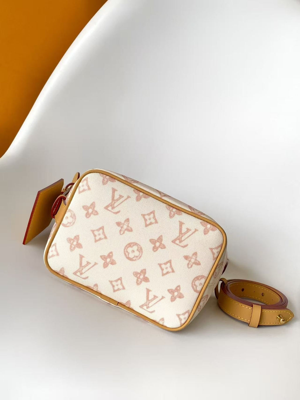 LV M28355 All-In BB Handbag 18 Light Yellow Monogram and Damier Pattern 278104