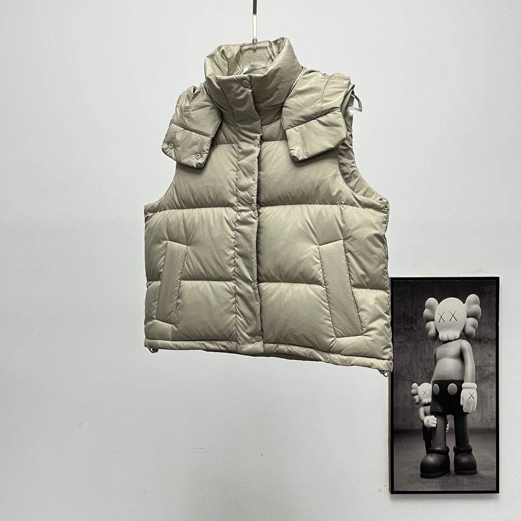 lululemon Women's Wunder Puff Water-Repellent Cropped Down Vest in Trench