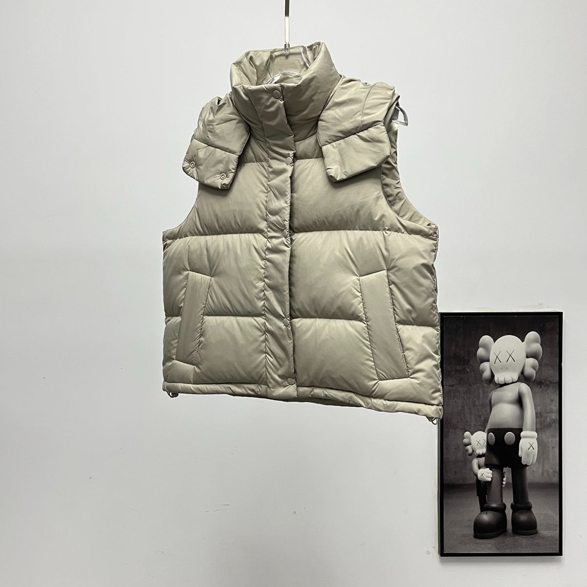 lululemon Women's Wunder Puff Water-Repellent Cropped Down Vest in Trench
