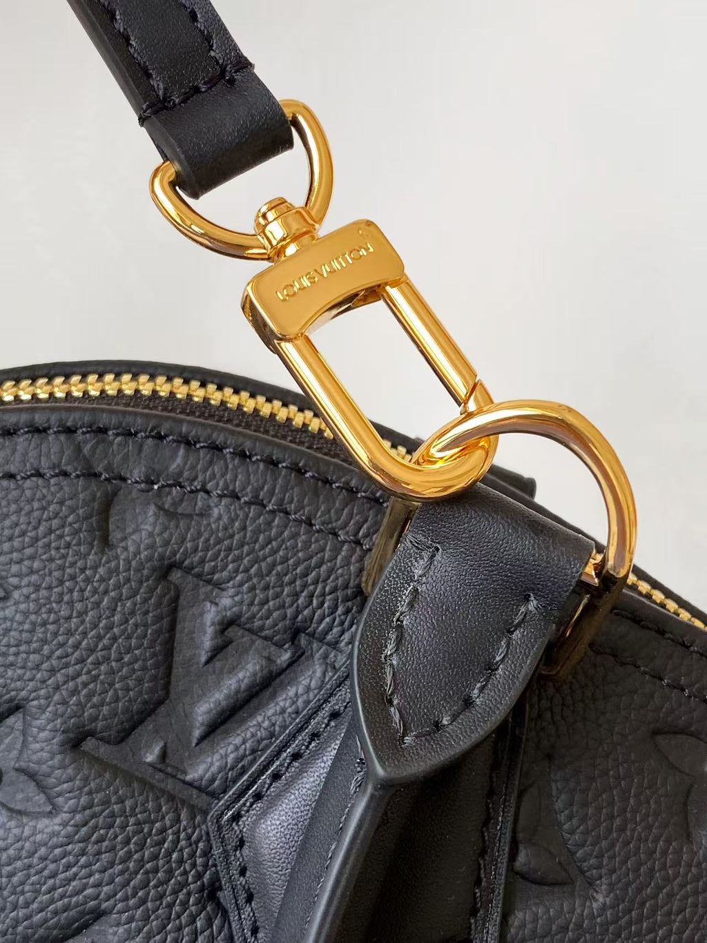 LV Alma PM Bag 30 Black in Monogram Empreinte Leather 278081