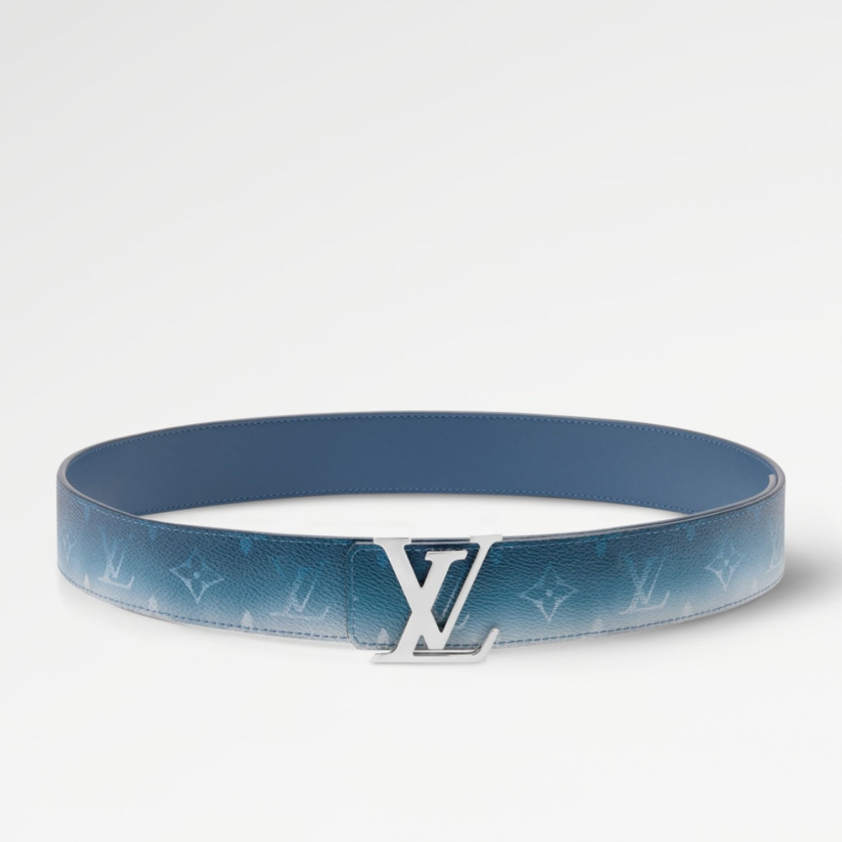Louis Vuitton LV Initiales Monogram Pigment 40mm Reversible Belt