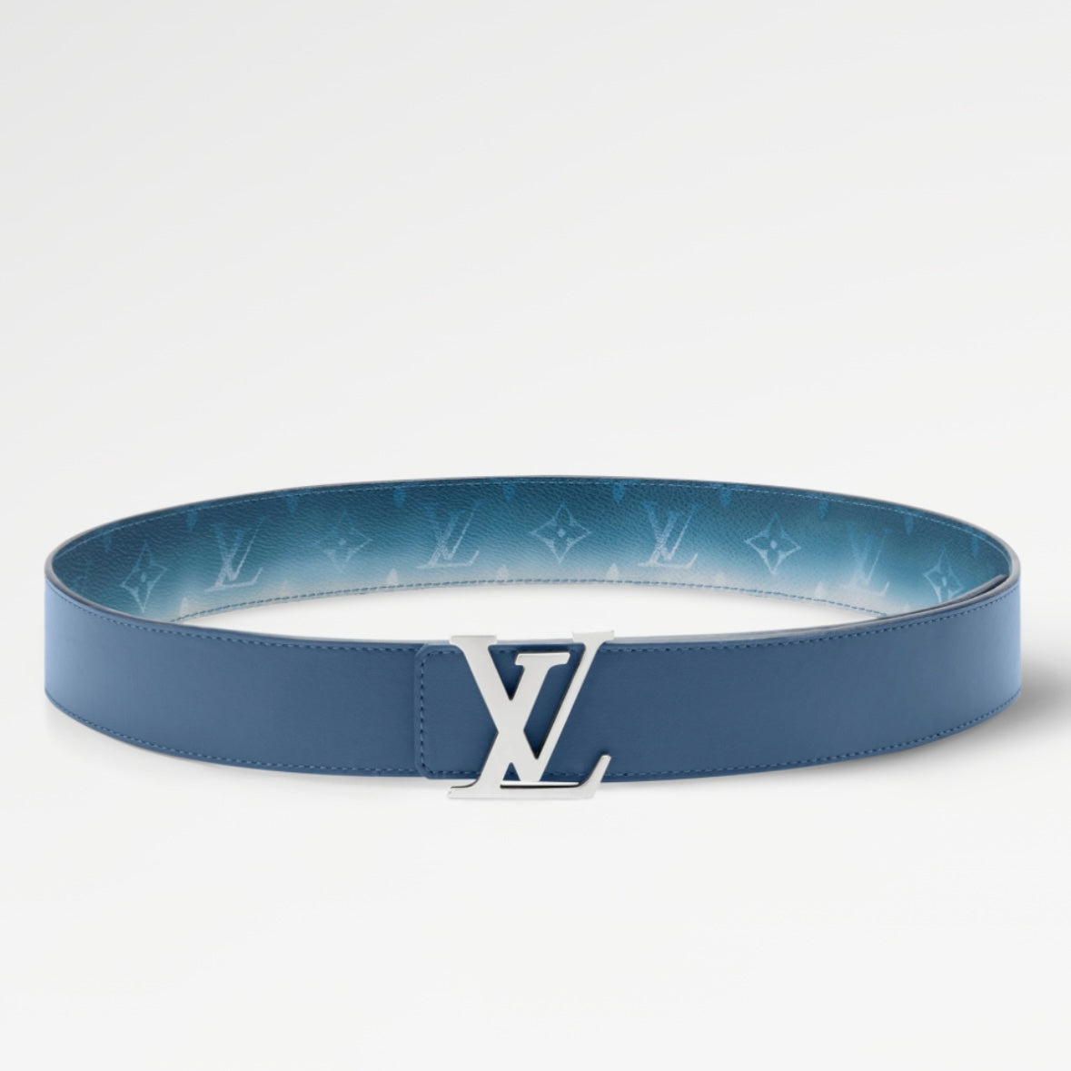 Louis Vuitton LV Initiales Monogram Pigment 40mm Reversible Belt