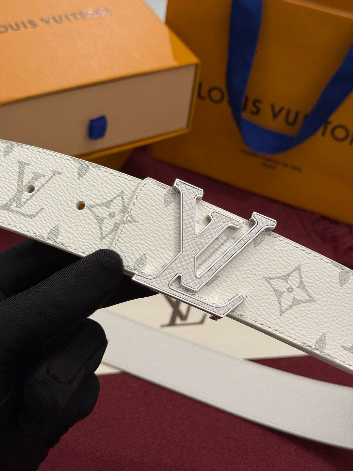 Louis Vuitton LV Initiales 40mm Reversible Belt Monogram Heritage