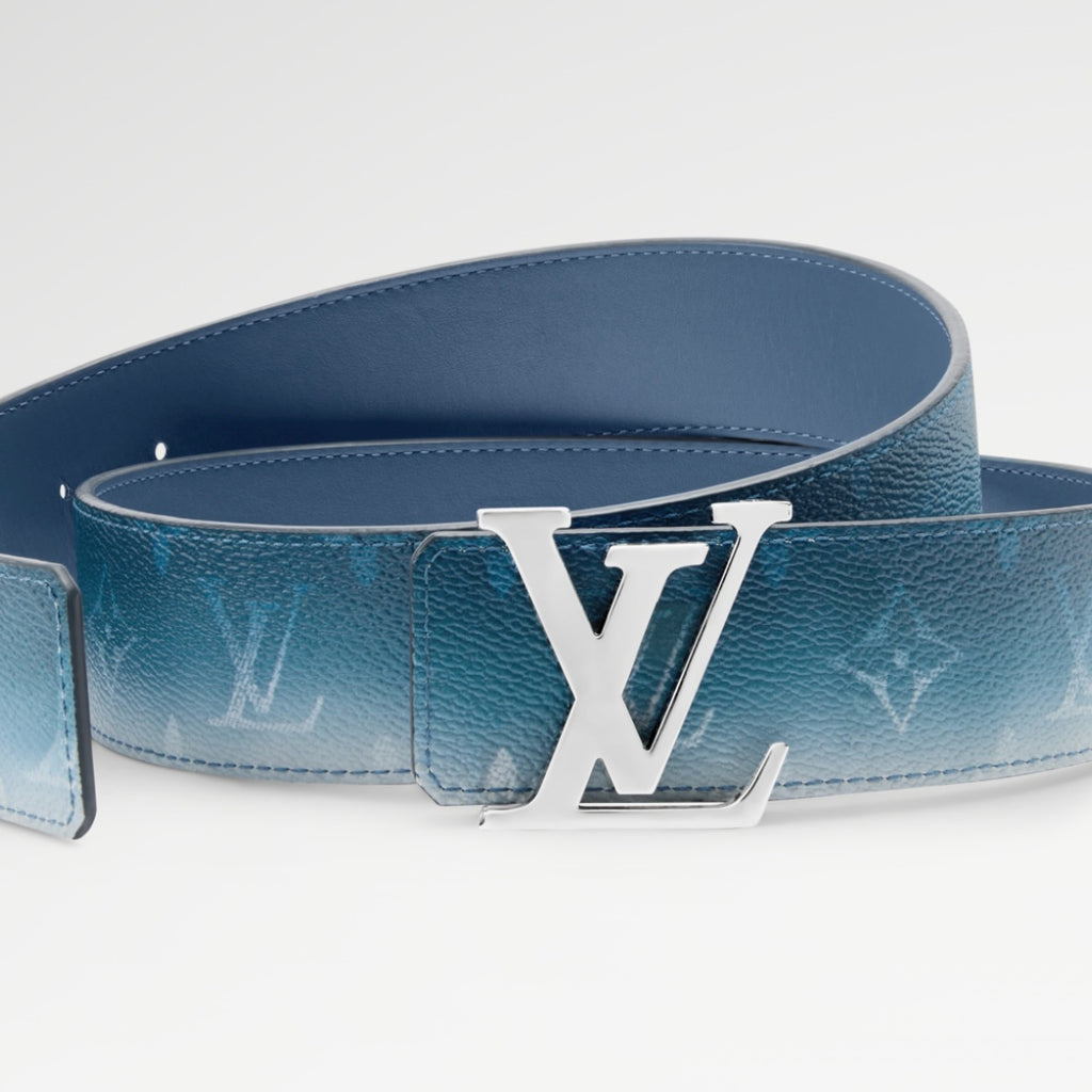 Louis Vuitton LV Initiales Monogram Pigment 40mm Reversible Belt