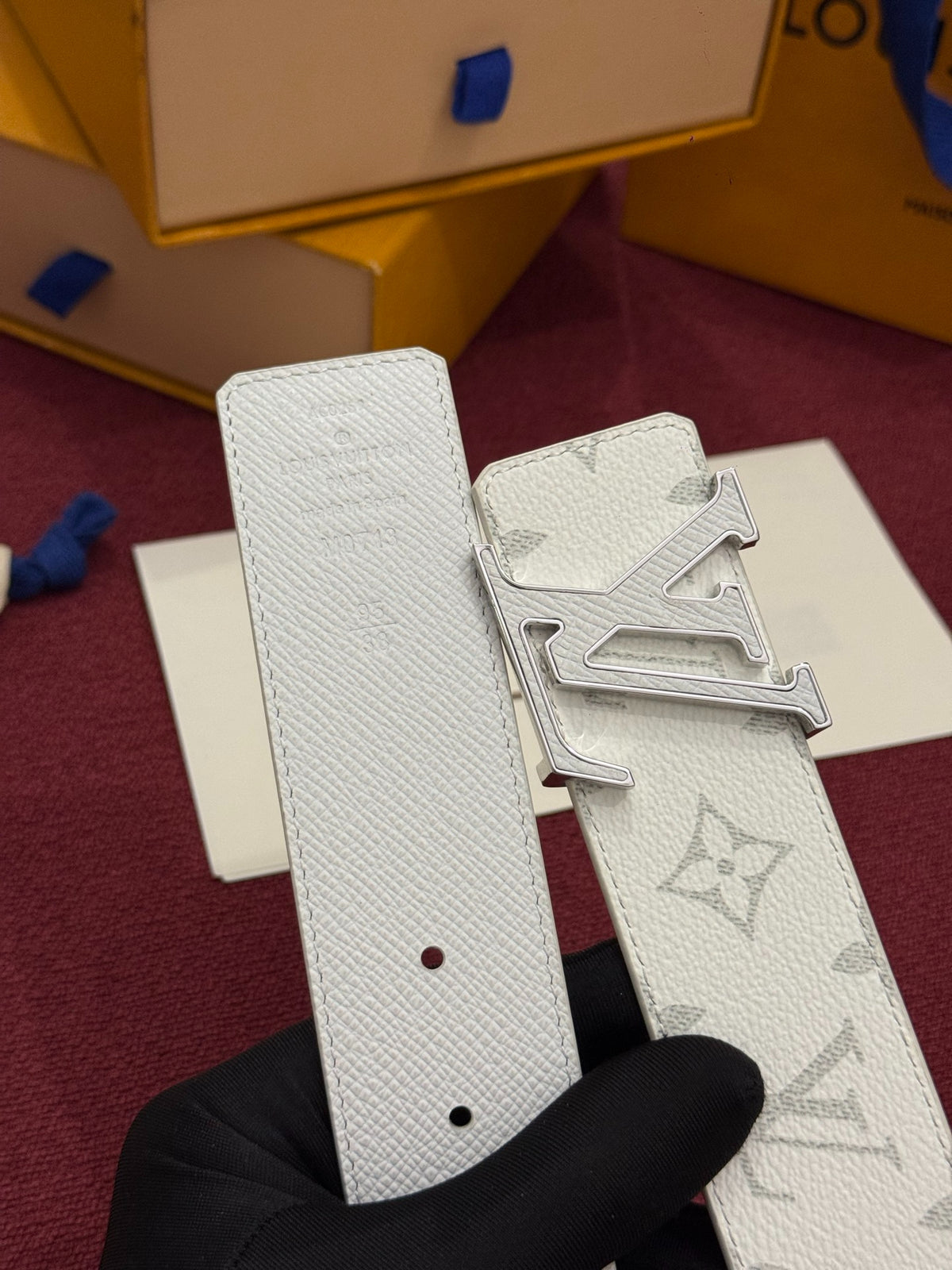 Louis Vuitton LV Initiales 40mm Reversible Belt Monogram Heritage