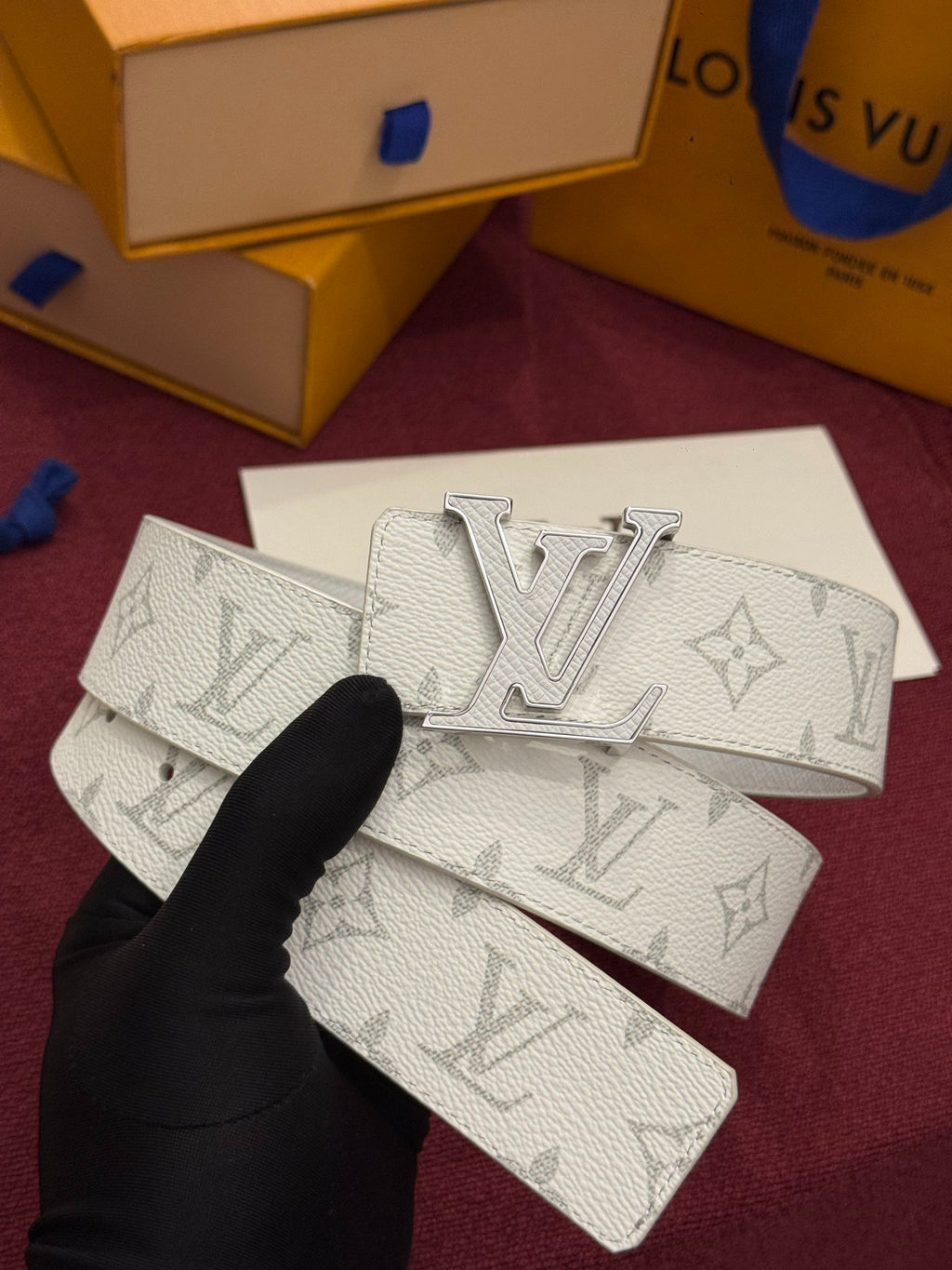 Louis Vuitton LV Initiales 40mm Reversible Belt Monogram Heritage