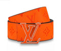 Louis Vuitton LV Initials Reversible Belt Monogram 40MM Volcano Orange