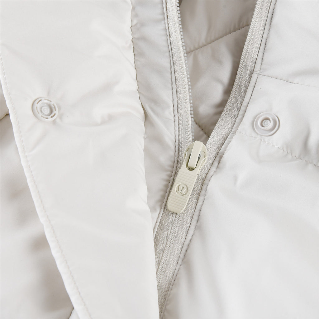 lululemon Women's Wunder Puff Water-Repellent Down Puffer Jacket in White
