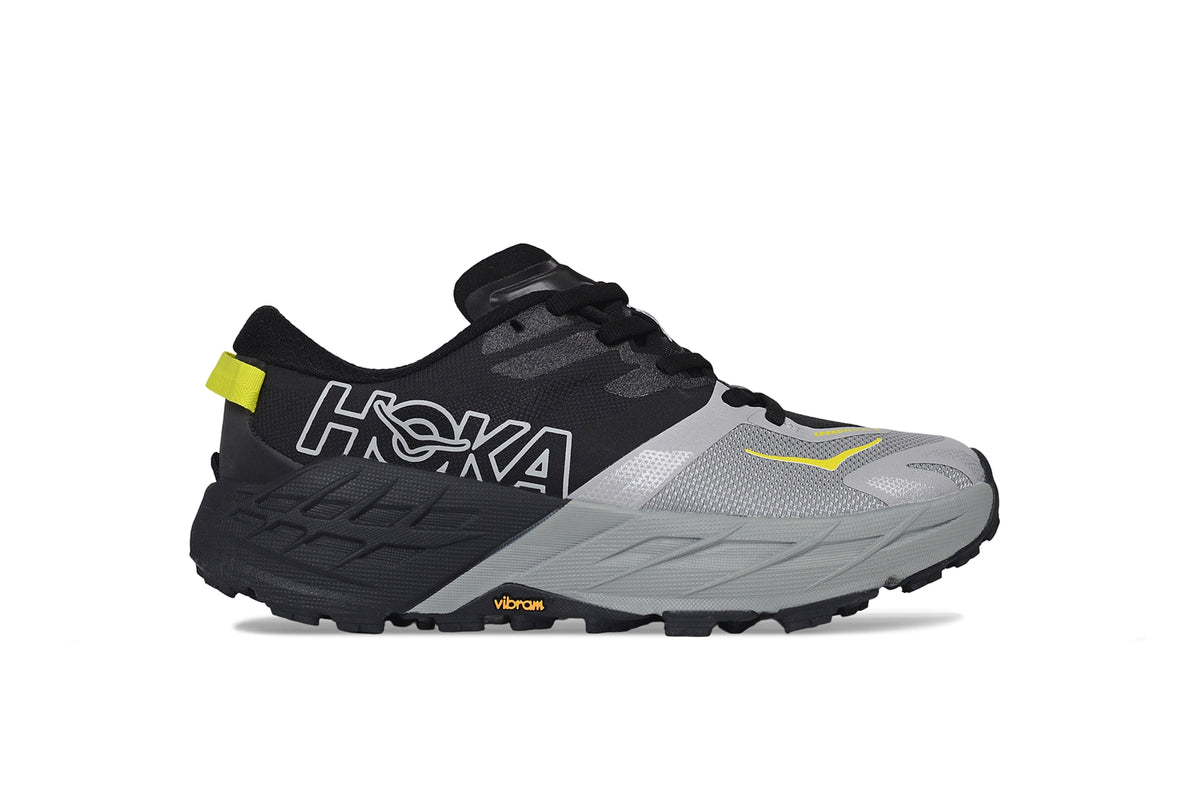 Hoka Speedgoat 7 Black/Castlerock/Citron