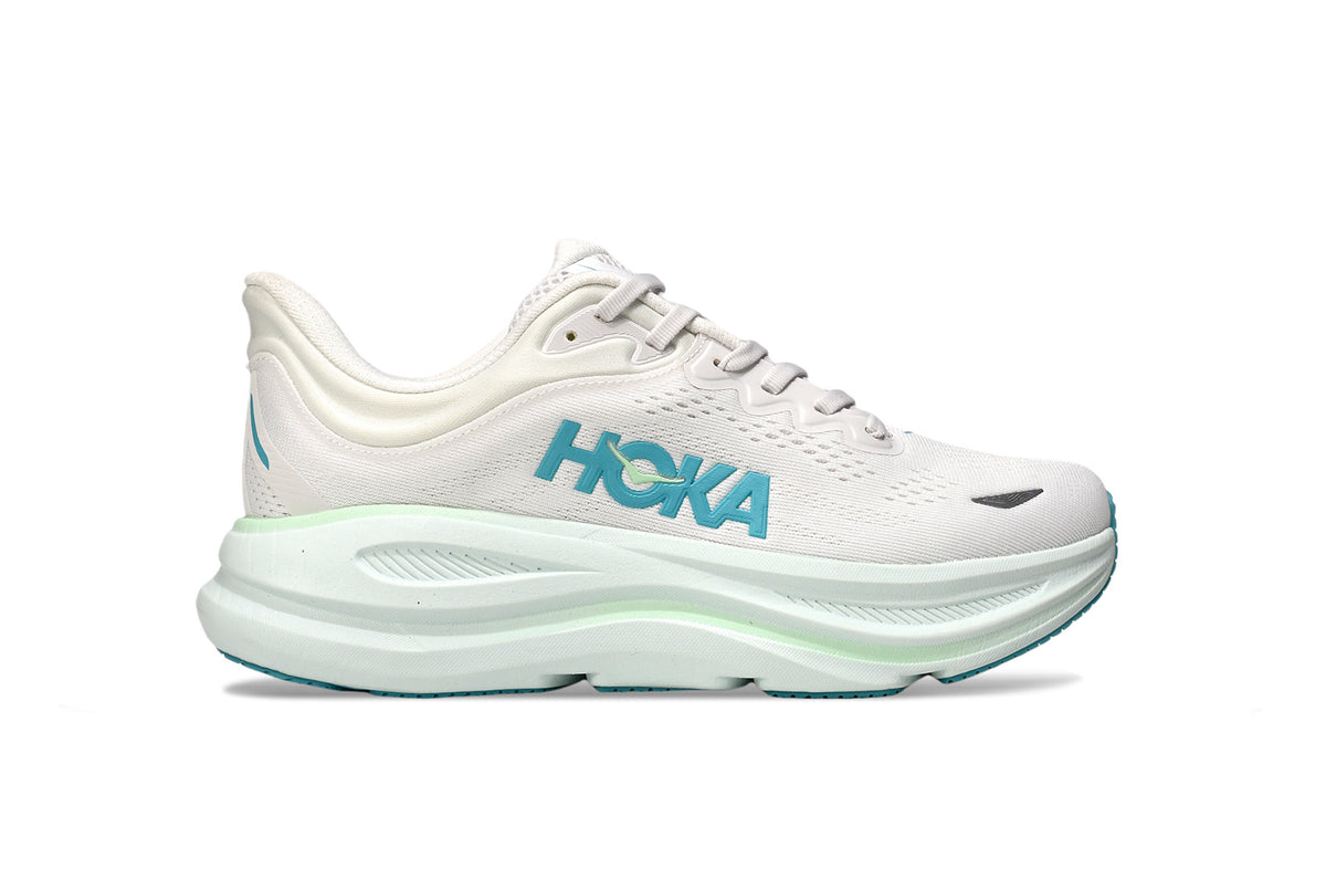 HOKA ONE ONE Women's Bondi 9 Frost/Cielo Blue