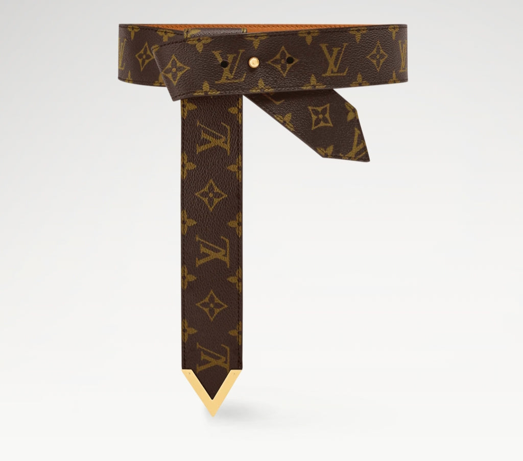 Louis Vuitton Tie The Knot 45MM Belt Monogram Brown