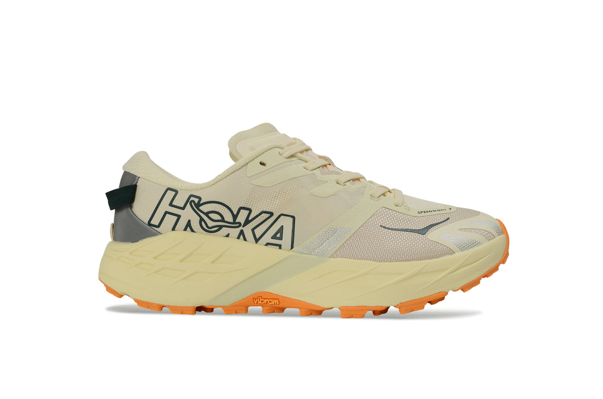 Hoka Speedgoat 7 Cream/Oatmeal/Orange