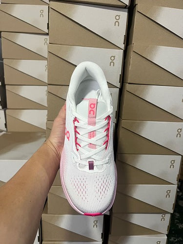 On Cloudsurfer White/Pink/Coral
