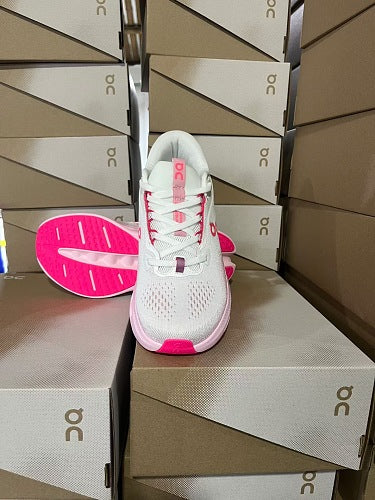 On Cloudsurfer White/Pink/Coral