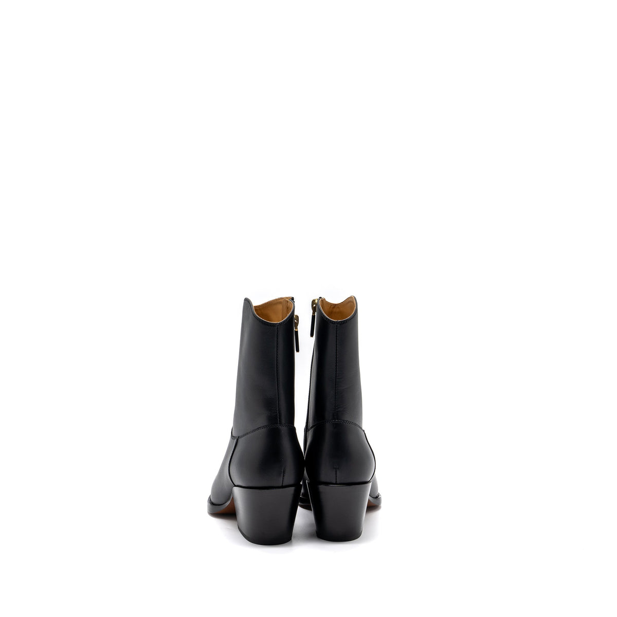 DIOR DIOR L.A HEELED ANKLE BOOTS CALFSKIN BLACK