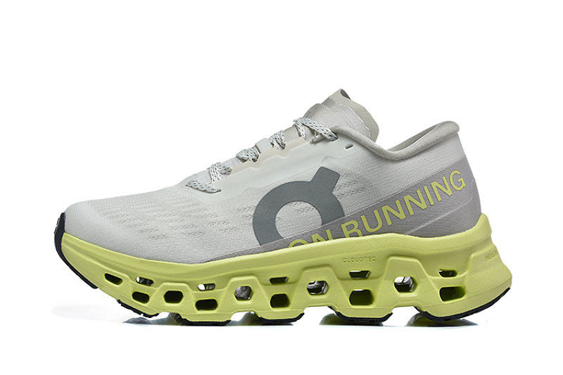 On Cloudmonster 3 Ivory / Limelight