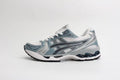 ASICS Unisex GEL-Kayano 14 "White / Light Navy" (Piedmont Grey Accent)