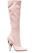 Givenchy Voyou Buckled Leather Boot — Black
