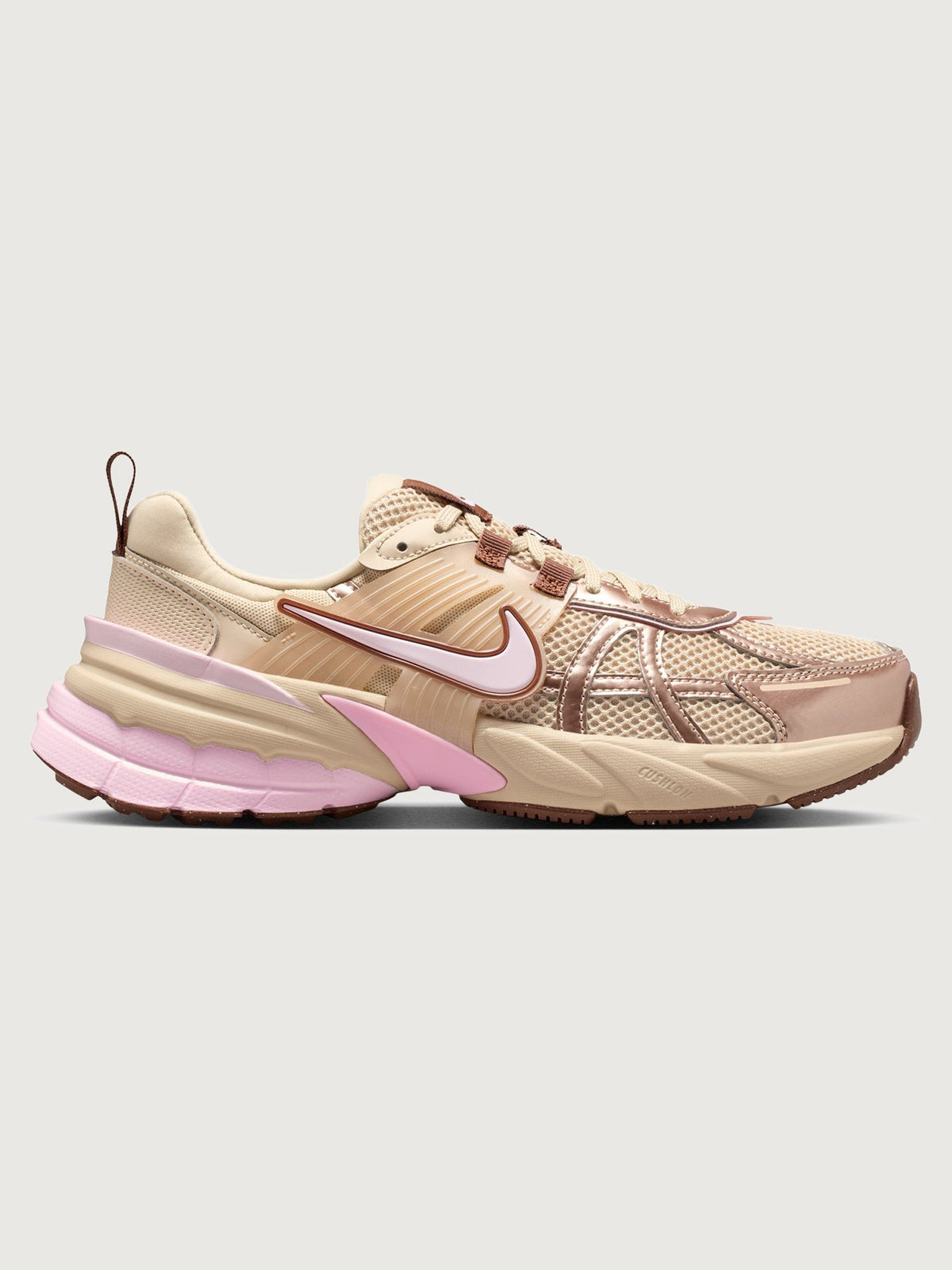 Nike V2k Run - Sanddrift/Pink Foam