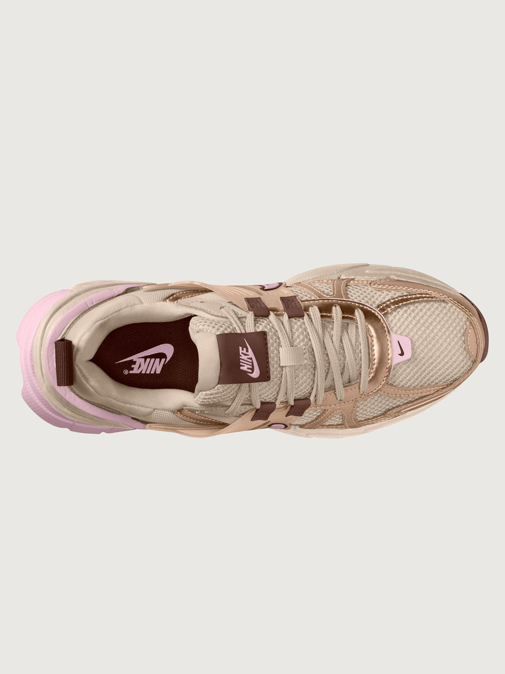 Nike V2k Run - Sanddrift/Pink Foam