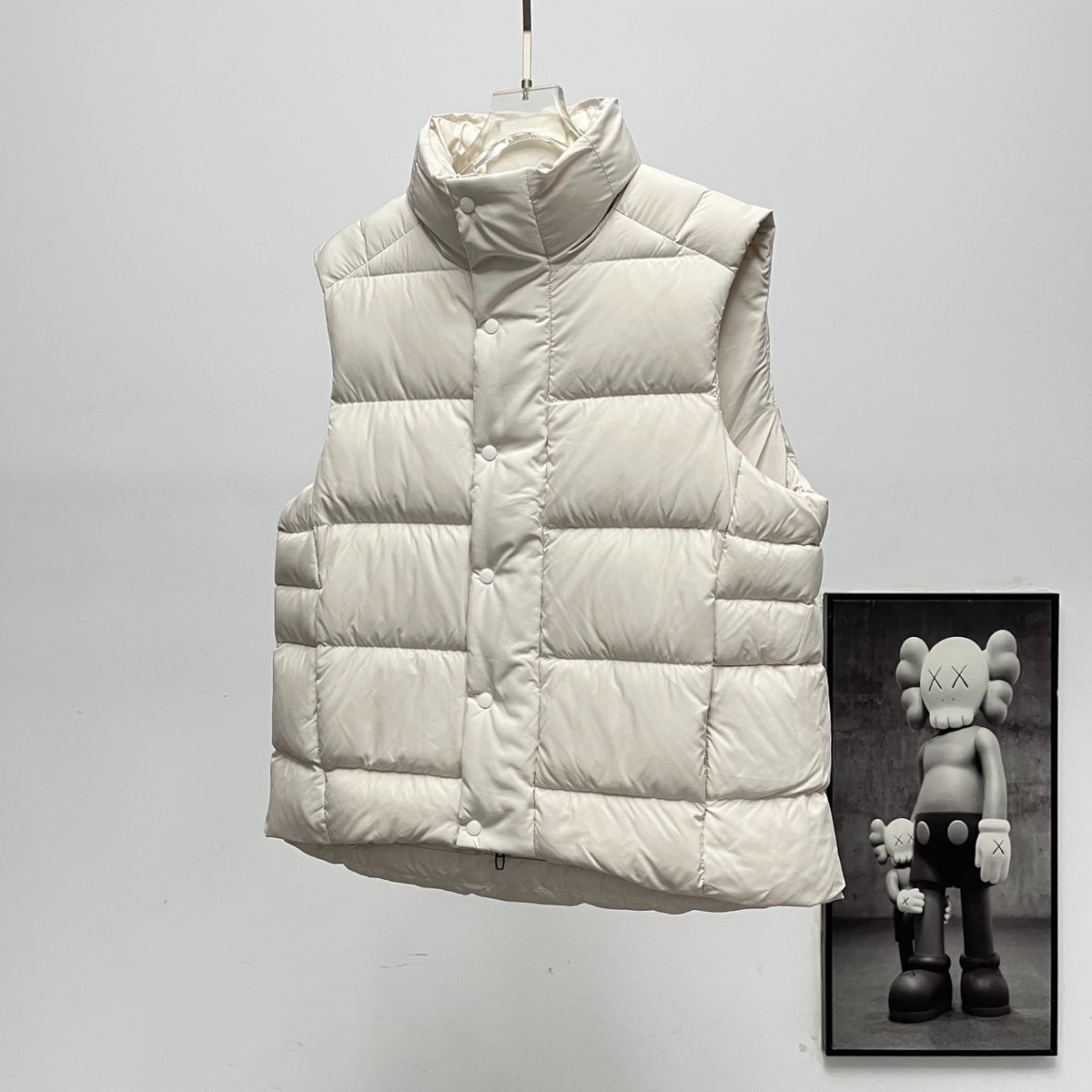lululemon Wunder Puff Water-Repellent Puffer Vest in Bone