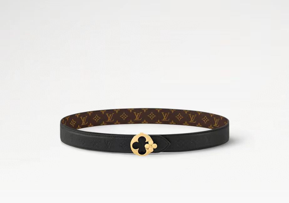 Louis Vuitton LV Flowergram Round 30MM Reversible Belt