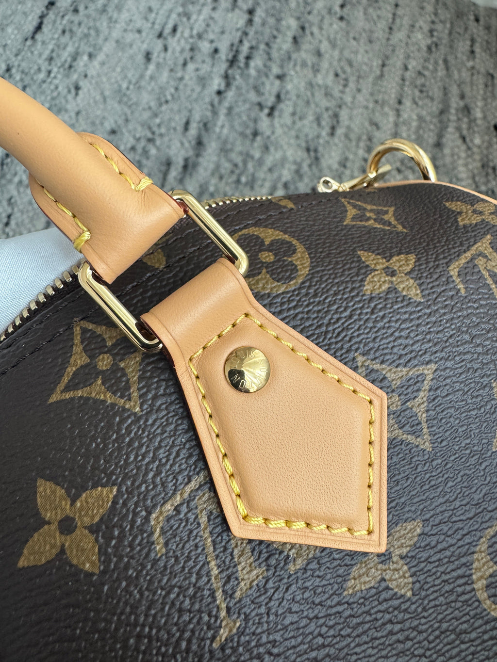 Louis Vuitton Speedy Soft 30 Brown in Canvas Cowhide