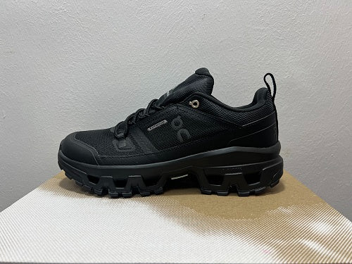 On Cloudrock Low Waterproof All Black