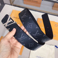Louis Vuitton LV Initiales 40MM Reversible Belt Monogram Eclipse