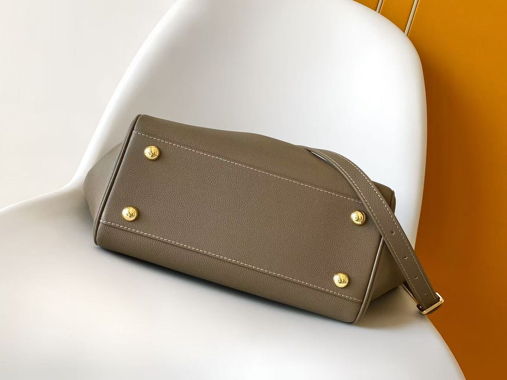 LV Vendôme PM Bag 28.5cm Taupe in Calfskin 287198