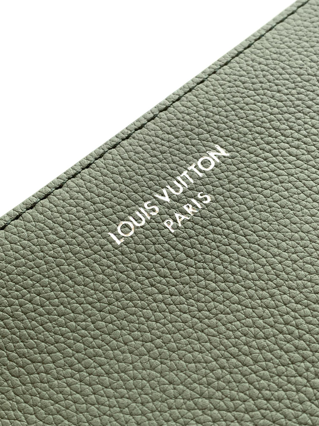 LV Verso Hobo Bag 33cm Sage Green in Calfskin 287233