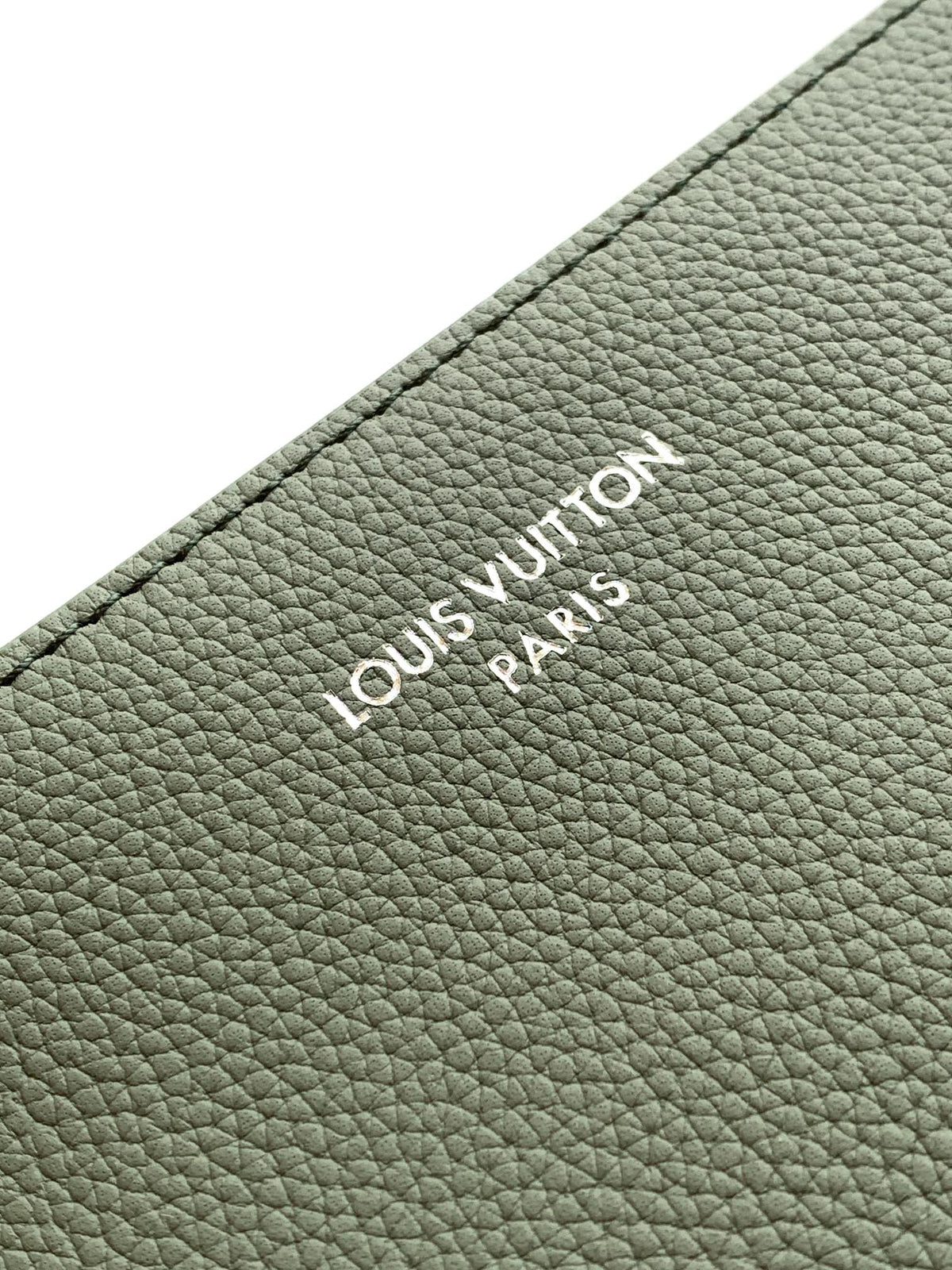 LV Verso Hobo Bag 33cm Sage Green in Calfskin 287233